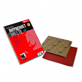 FEUILLES ABRASIVES latex Rhynowet Red Line