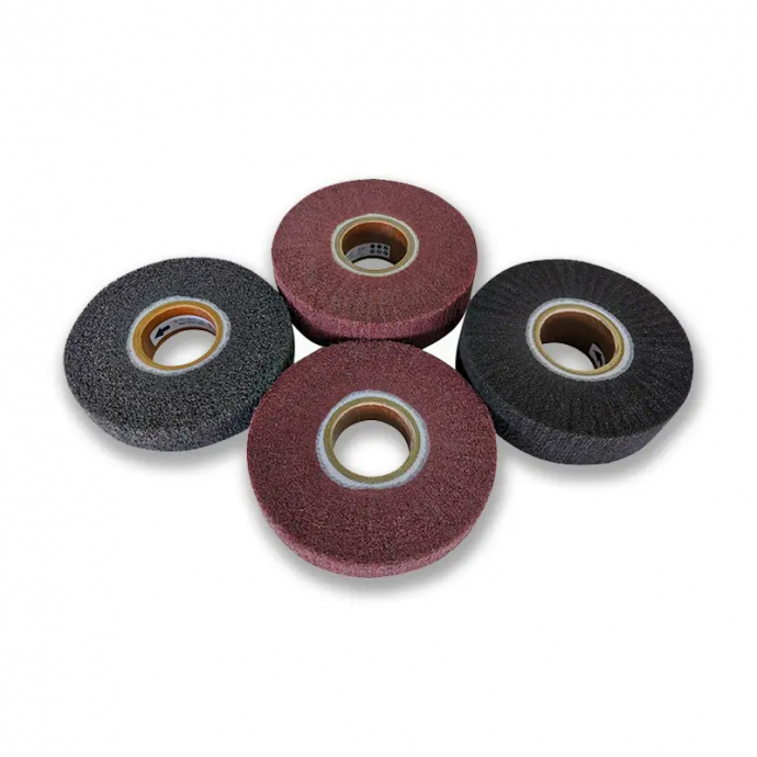 Roues à lamelles Nylon pour finition satinée