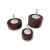 ROUES NYLON hautes performances sur tige 6mm