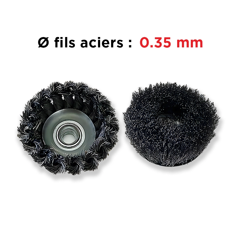 Schneidbürsten - Ø Draht 0.35mm