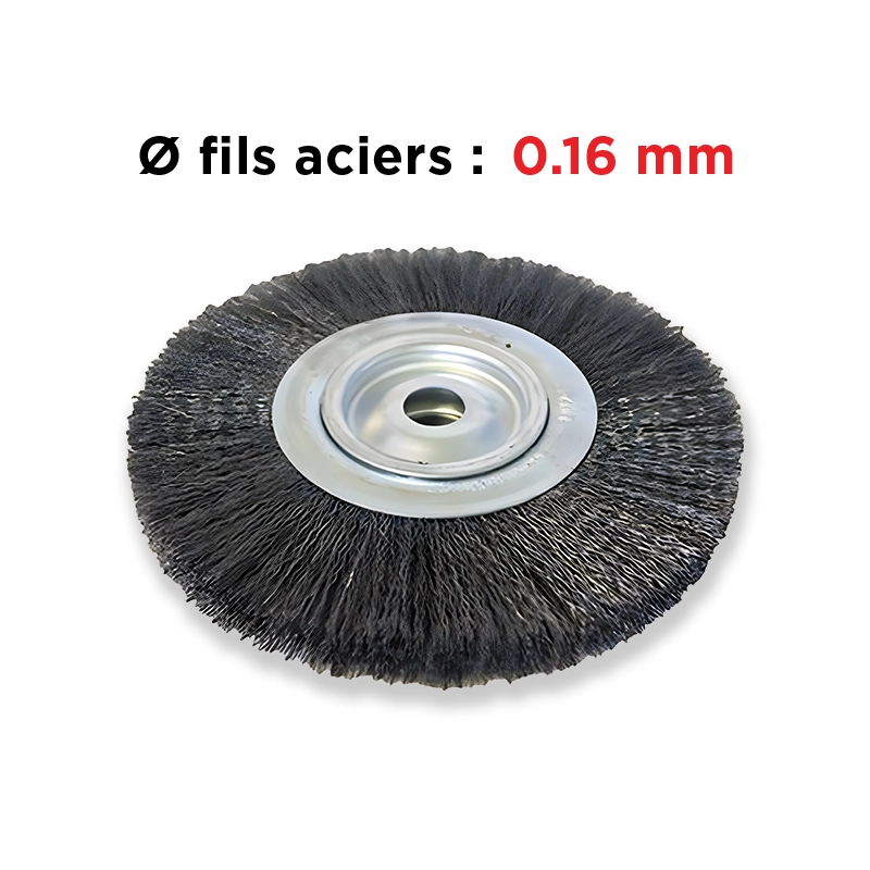 CIRCULAR BROSSE Weichstränge Stahl Ø0.16 mm