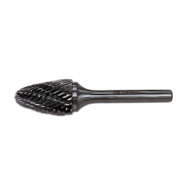 FRAISE ROTATIVE LIME ROTATIVE with rounded toe