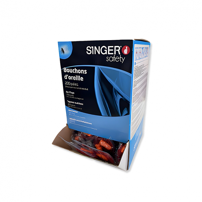 Single-use ear caps