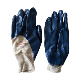 NITRILE GANTS beschichtete Baumwoll-Unterstützung - Beheizt zurück