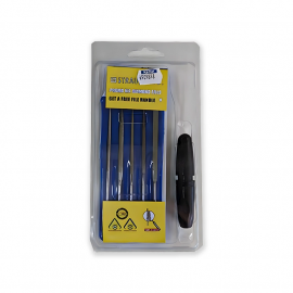 Pack 5 LIMES AIGUILLES diamantées avec manche